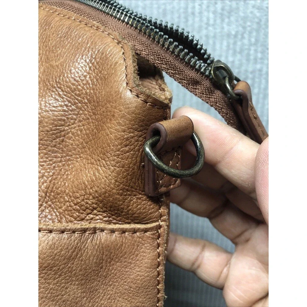 American Leather Company Purse Pockets Missing Crossbody Strap